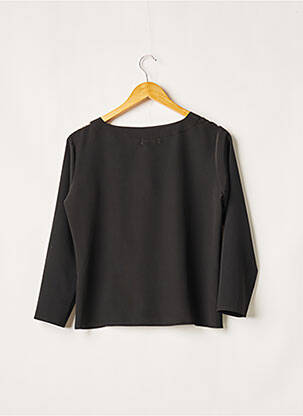 Veste casual col rond noir QUATTRO femme