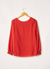 Blouse orange QUATTRO pour femme seconde vue