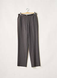 Pantalon droit taille élastique taille normale gris QUATTRO femme