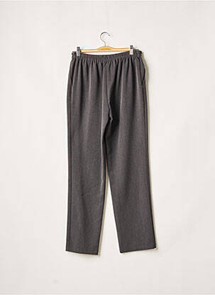 Pantalon droit taille élastique taille normale gris QUATTRO femme