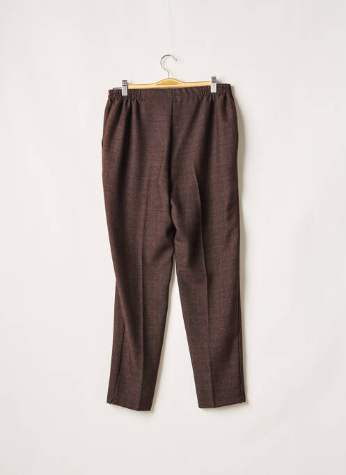 Pantalon droit marron QUATTRO pour femme