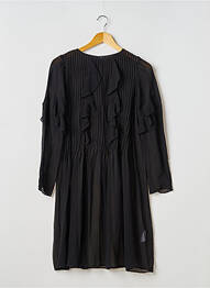 Robe courte manches longues manches longues noir SANS MARQUE femme