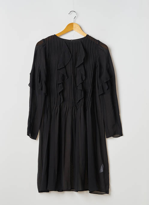 Robe courte manches longues manches longues noir SANS MARQUE femme