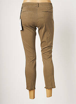Pantalon 7/8 stretch taille normale vert KOCCA femme