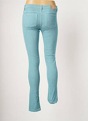Pantalon slim stretch taille normale bleu RIVER WOODS femme