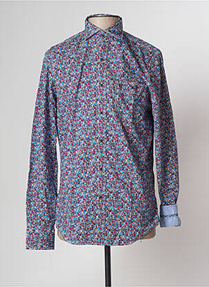 Chemise manches longues bleu FELLOWS UNITED pour homme