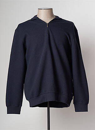 Sweat-shirt bleu MONTE CARLO pour homme