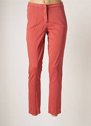 Pantalon chino taille normale taille normale rose LA FEE MARABOUTEE femme
