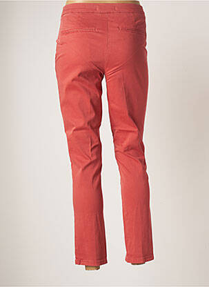 Pantalon chino taille normale taille normale rose LA FEE MARABOUTEE femme