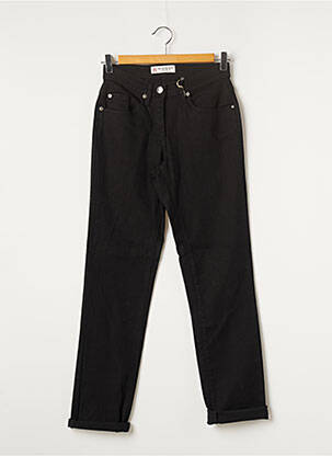 Jeans coupe droite noir MAT DE MISAINE femme