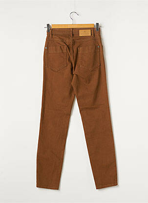 Jeans coupe slim marron MAT DE MISAINE femme