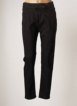 Jeans coupe slim noir I.CODE (By IKKS) pour femme