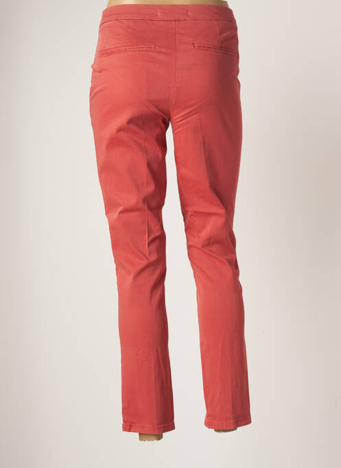 Pantalon chino taille normale taille normale rose LA FEE MARABOUTEE femme