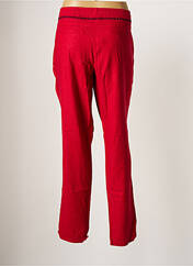 Pantalon chino rouge LE PETIT BAIGNEUR pour femme seconde vue