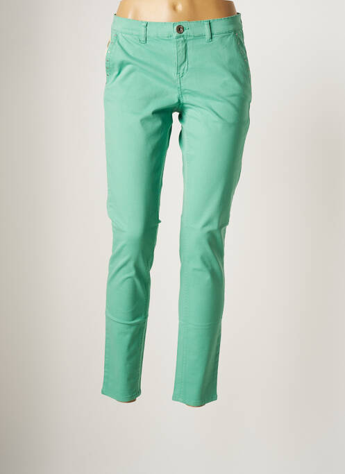 Pantalon slim vert LOLA ESPELETA pour femme