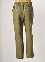 Pantalon chino vert C'EST BEAU LA VIE pour femme seconde vue