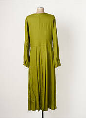 Robe longue vert SKUNKFUNK pour femme seconde vue