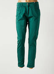 Pantalon slim vert BANDITAS FROM MARSEILLE pour femme seconde vue