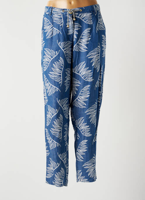 Pantalon chino bleu LOLA ESPELETA pour femme