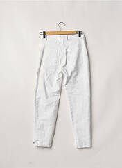 Pantalon 7/8 blanc BANDITAS FROM MARSEILLE pour femme seconde vue