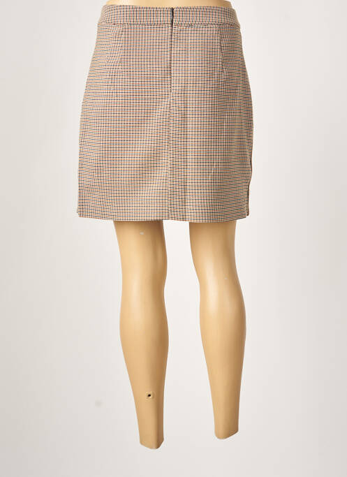 Jupe courte marron LOLA ESPELETA pour femme