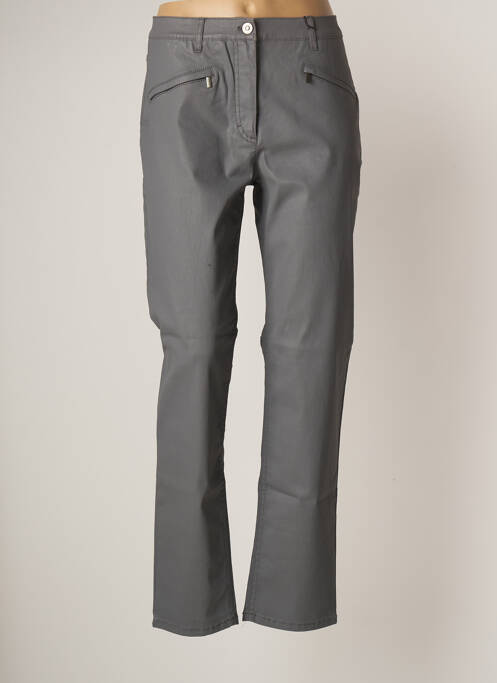 Pantalon droit gris BETTY BARCLAY pour femme