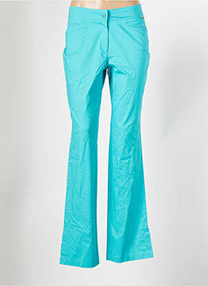 Pantalon droit bleu JOCAVI pour femme