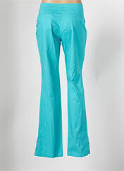 Pantalon droit bleu JOCAVI pour femme seconde vue
