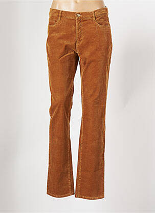 Pantalon droit marron BRAX pour femme