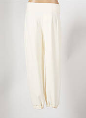 Pantalon large beige B.YU pour femme seconde vue