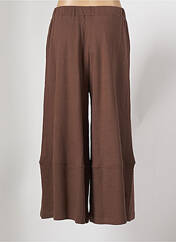 Pantalon large marron ALEMBIKA pour femme seconde vue