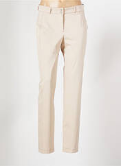 Pantalon slim beige BIANCA pour femme seconde vue