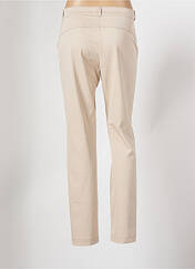 Pantalon slim beige BIANCA pour femme seconde vue