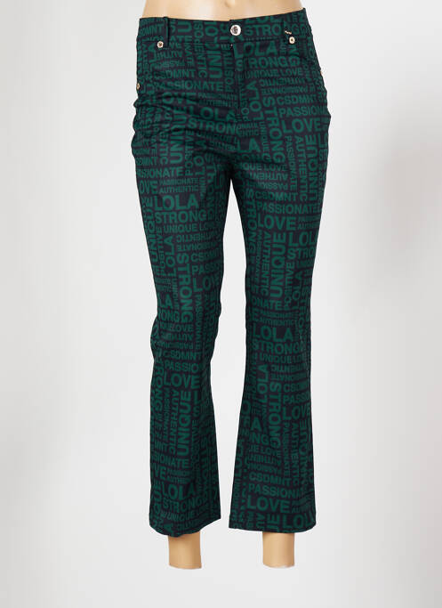 Pantalon 7/8 vert LOLA CASADEMUNT pour femme