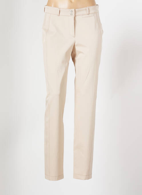 Pantalon slim beige BIANCA pour femme