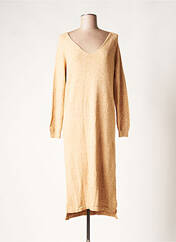 Robe pull beige DIX ONZE (TEN-ELEVEN) pour femme seconde vue