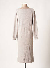 Robe pull gris DIX ONZE (TEN-ELEVEN) pour femme seconde vue