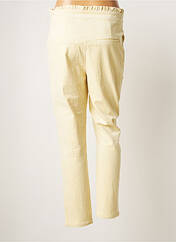 Pantalon slim beige CONTEMPLAY pour femme seconde vue