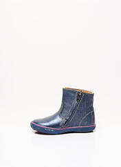 Bottines/Boots bleu NOËL pour fille seconde vue
