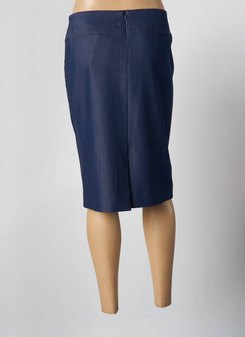 Jupe mi-longue bleu OLSEN femme