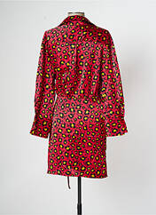 Robe courte rouge BISOU'S PROJECT pour femme seconde vue
