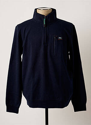 Sweat-shirt bleu NEW ZEALAND AUCKLAND pour homme