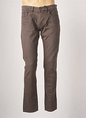 Jeans coupe droite marron NEW ZEALAND AUCKLAND pour homme