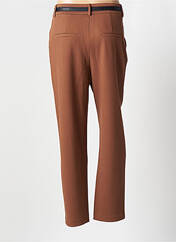 Pantalon droit marron I.CODE (By IKKS) pour femme seconde vue
