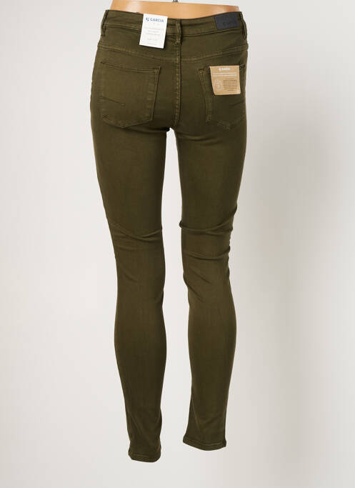Pantalon slim vert GARCIA pour femme