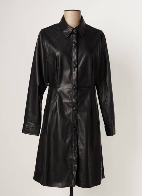 Robe courte manches longues manches longues noir LES TROPEZIENNES PAR M.BELARBI femme