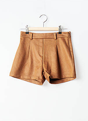 Short stretch taille ajustable marron MAYORAL fille