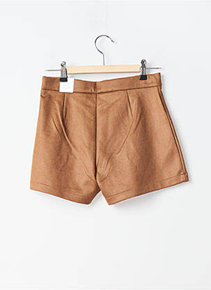 Short stretch taille ajustable marron MAYORAL fille