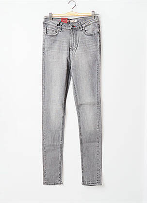 Jeans skinny gris TEDDY SMITH pour homme