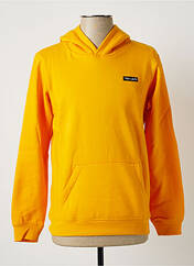 Sweat-shirt à capuche jaune TEDDY SMITH pour garçon seconde vue